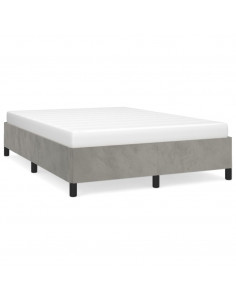 Giroletto Grigio Chiaro 140x190 cm in Velluto 2