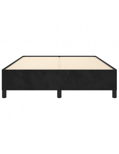 Giroletto Nero 140x190 cm in Velluto