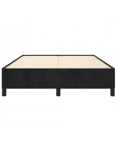 Giroletto Nero 140x190 cm in Velluto