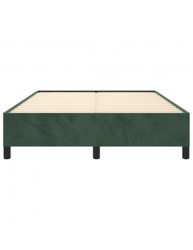 Giroletto Verde Scuro 140x190 cm in Velluto