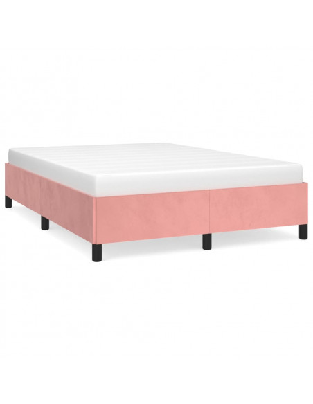 Giroletto Rosa 140x190 cm in Velluto