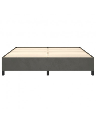 Giroletto Grigio Scuro 160x200 cm in Velluto