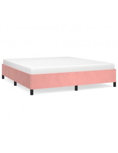 Giroletto Rosa 160x200 cm in Velluto