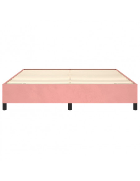 Giroletto Rosa 160x200 cm in Velluto