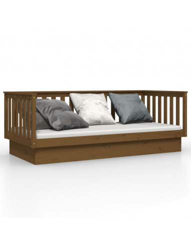 Dormeuse Miele 100x200 cm in Legno Massello di Pino