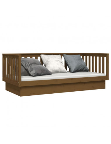 Dormeuse Miele 100x200 cm in Legno Massello di Pino