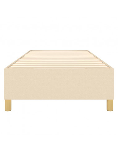 Giroletto a Molle Crema 90x190 cm in Tessuto