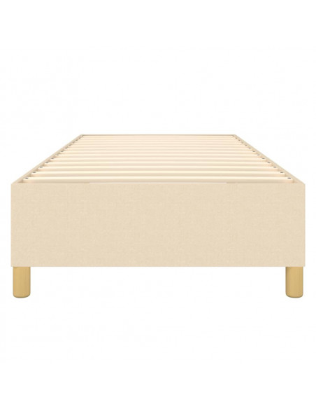 Giroletto a Molle Crema 90x190 cm in Tessuto