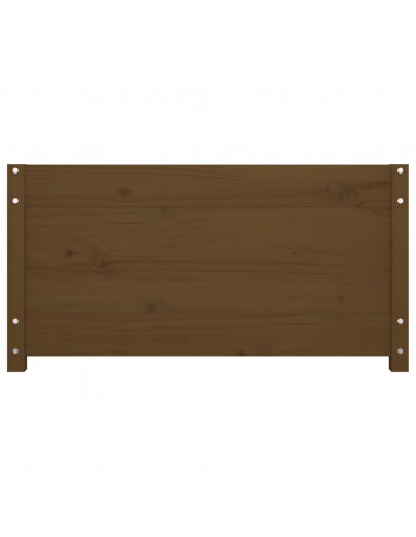 Dormeuse Miele 90x190 cm Single in Legno Massello di Pino