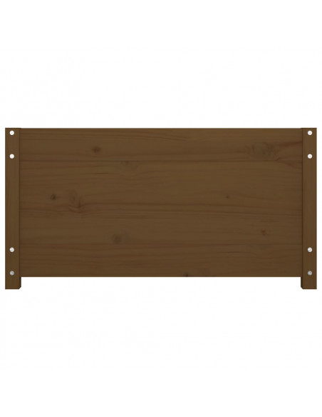 Dormeuse Miele 90x190 cm Single in Legno Massello di Pino