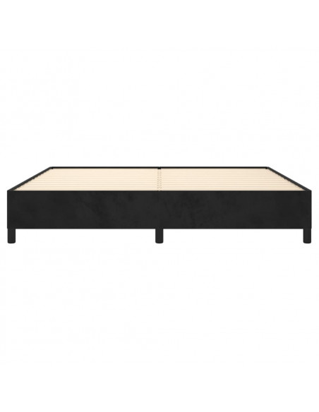 Giroletto Nero 200x200 cm in Velluto