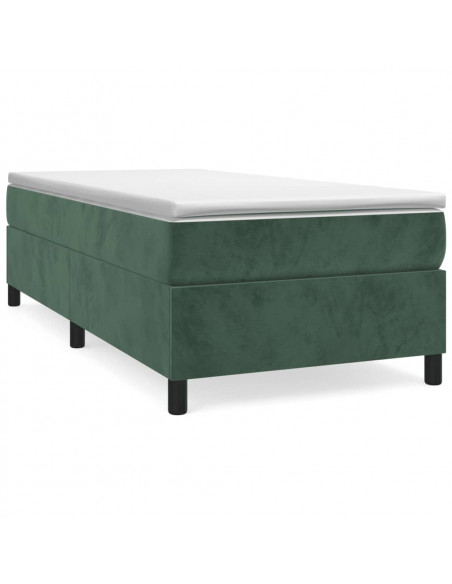 Giroletto Verde Scuro 80x200 cm in Velluto