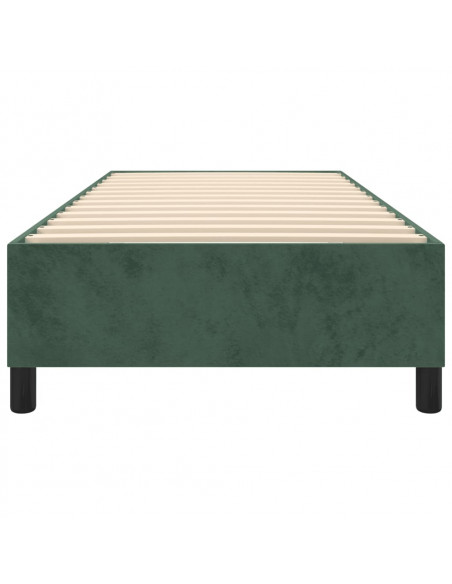 Giroletto Verde Scuro 80x200 cm in Velluto