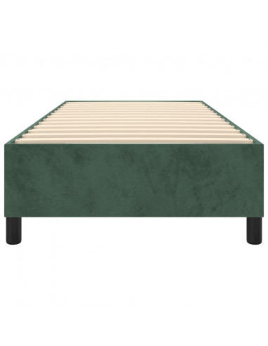 Giroletto Verde Scuro 90x190 cm in Velluto