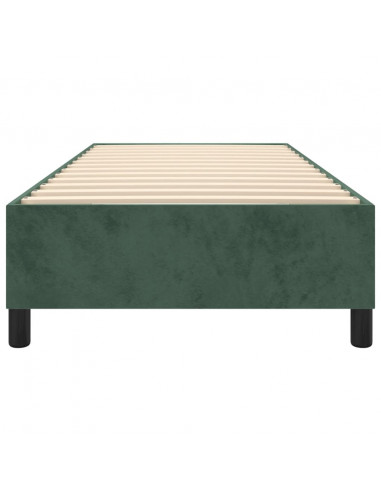 Giroletto Verde Scuro 90x200 cm in Velluto