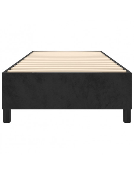 Giroletto Nero 100x200 cm in Velluto