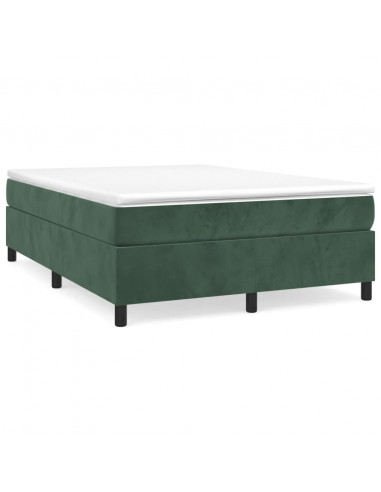 Giroletto Verde Scuro 140x200 cm in Velluto