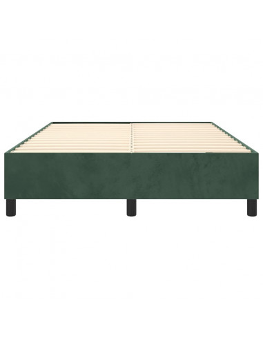 Giroletto Verde Scuro 140x200 cm in Velluto