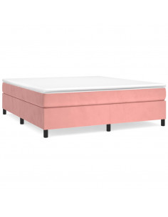 Giroletto Rosa 160x200 cm in Velluto 2