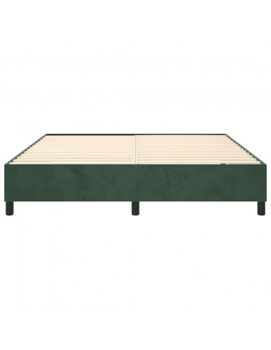 Giroletto Verde Scuro 200x200 cm in Velluto