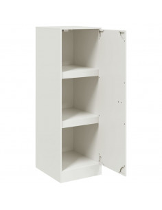 Credenza Bianca 34,5x39x107 cm in Acciaio 2