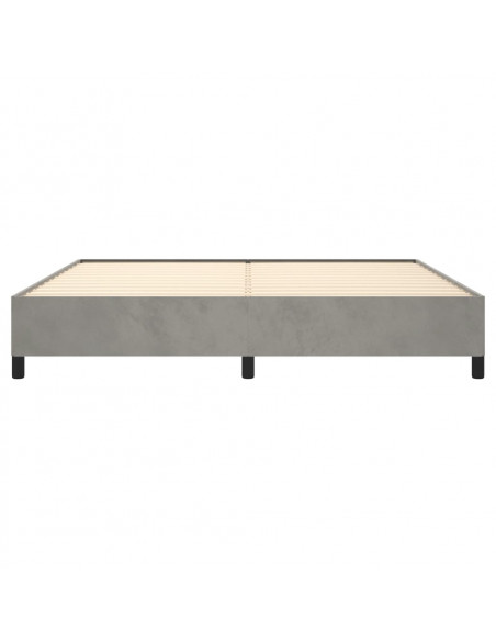 Giroletto Grigio Chiaro 200x200 cm in Velluto