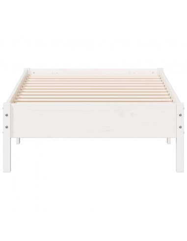 Giroletto Bianco 90x190 cm in Legno Massello di Pino