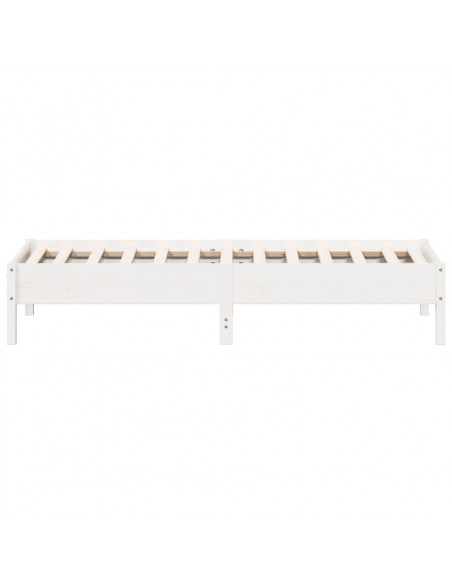 Giroletto Bianco 90x190 cm in Legno Massello di Pino