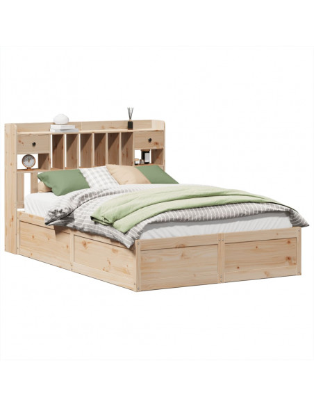Giroletto senza Materasso 150x200 cm in Legno Massello di Pino