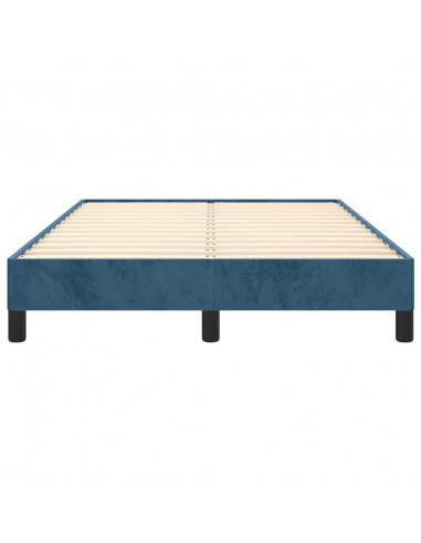 Giroletto Blu Scuro 120x190 cm in Velluto