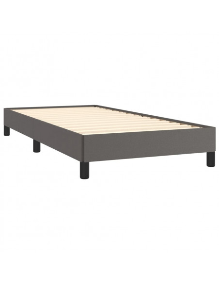 Giroletto Grigio 90x190 cm in Similpelle
