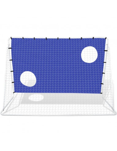 Porta da Calcio e Telone con Buchi per Allenamento 240x92x150cm