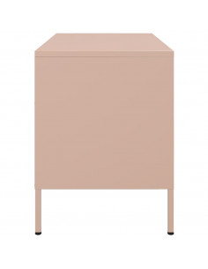 Mobile TV Rosa 68x39x50,5 cm in Acciaio 2