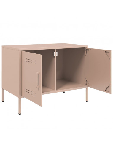 Mobile TV Rosa 68x39x50,5 cm in Acciaio