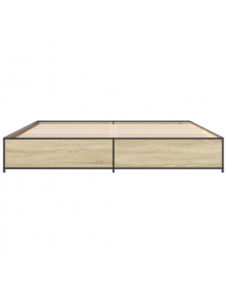 Giroletto Rovere Sonoma 200x200 cm in Legno Multistrato Metallo