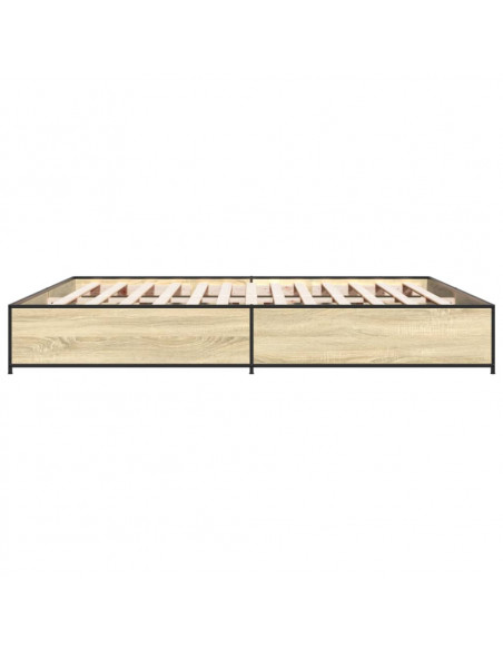 Giroletto Rovere Sonoma 200x200 cm in Legno Multistrato Metallo