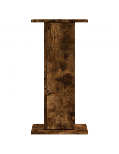 Supporti Altoparlanti 2 pz Rovere 30x30x40 cm Legno Multistrato