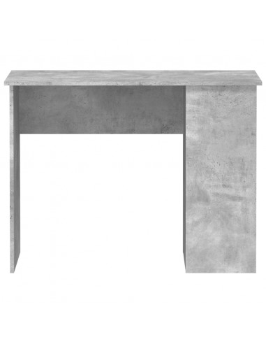 Scrivania Grigio Cemento 100x55x75 cm in Legno Multistrato