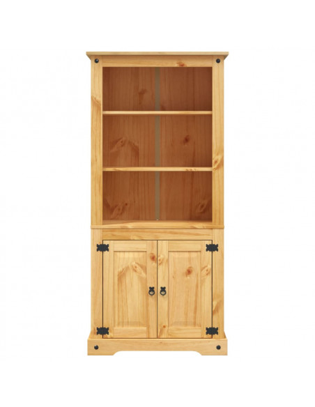 Credenza in Legno di Pino Messicano Corona Range 80x40x170 cm