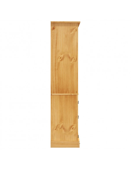 Credenza in Legno di Pino Messicano Corona Range 80x40x170 cm