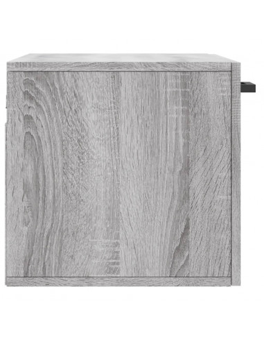 Mobile a Parete Grigio Sonoma 60x36,5x35cm in Legno Multistrato