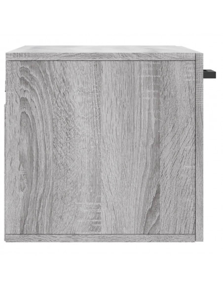Mobile a Parete Grigio Sonoma 60x36,5x35cm in Legno Multistrato