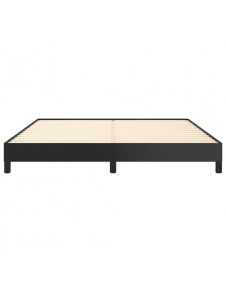 Giroletto Nero 160x200 cm in Similpelle