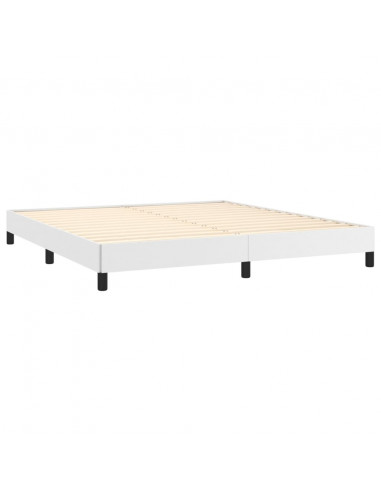 Giroletto Bianco 160x200 cm in Similpelle