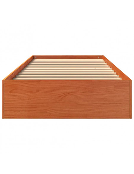 Giroletto Marrone Cera 100x200 cm in Legno Massello di Pino