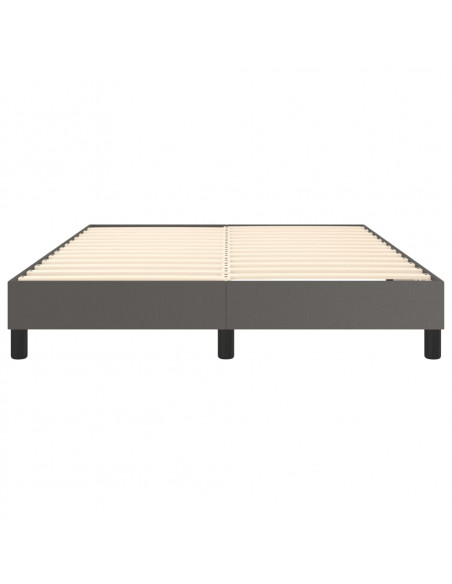 Giroletto a Molle Grigio 140x200 cm in Similpelle