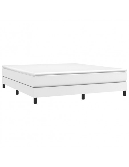 Giroletto Bianco 160x200 cm in Similpelle