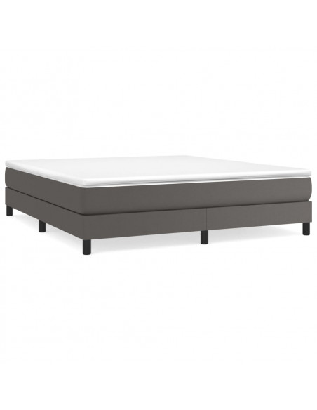 Giroletto Grigio 160x200 cm in Similpelle