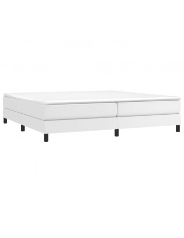 Giroletto a Molle Bianco 200x200 cm in Similpelle