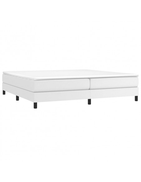 Giroletto a Molle Bianco 200x200 cm in Similpelle